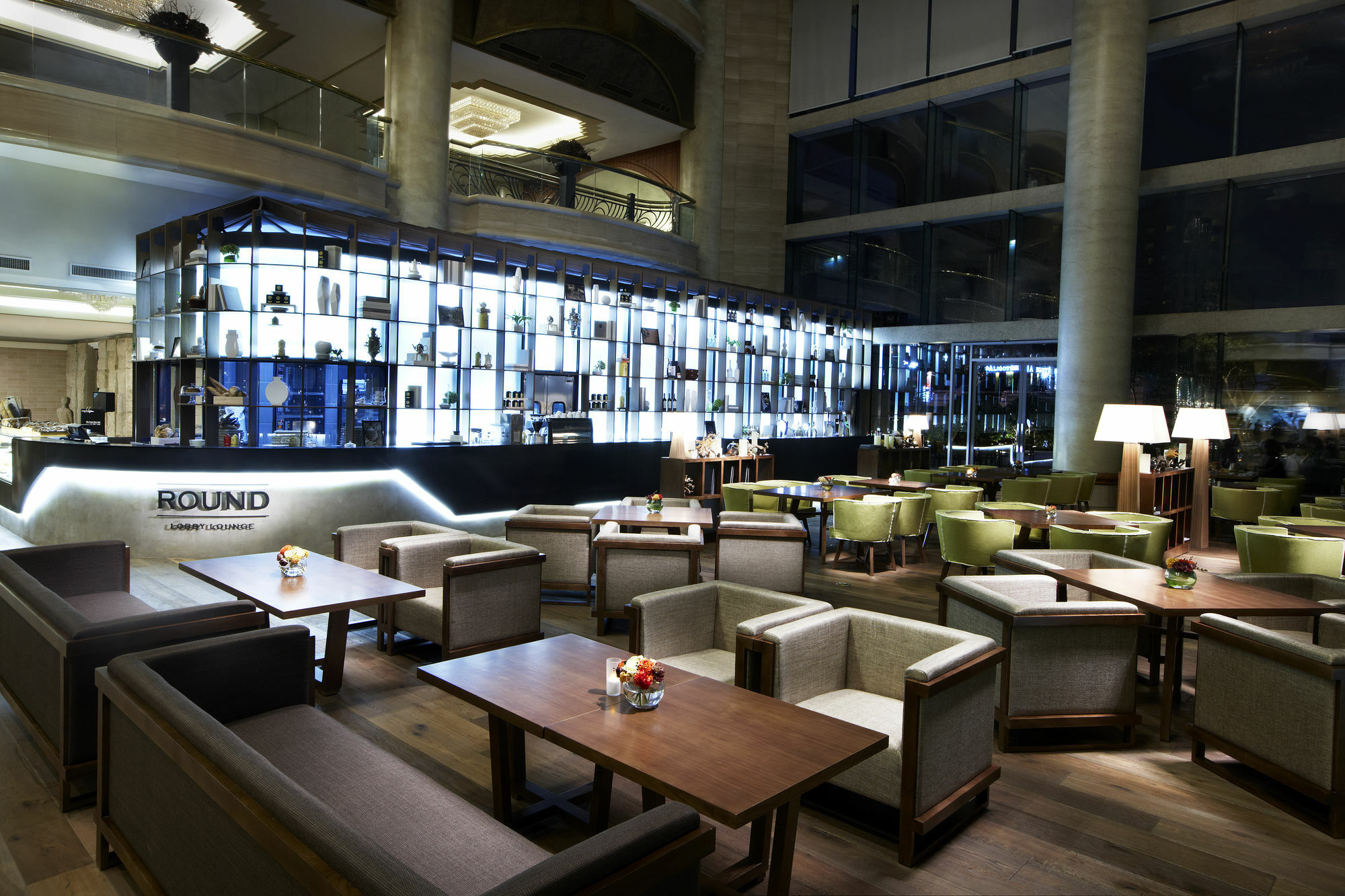 Haeundae Grand Hotel Пусан Ресторант снимка The lounge at the airport