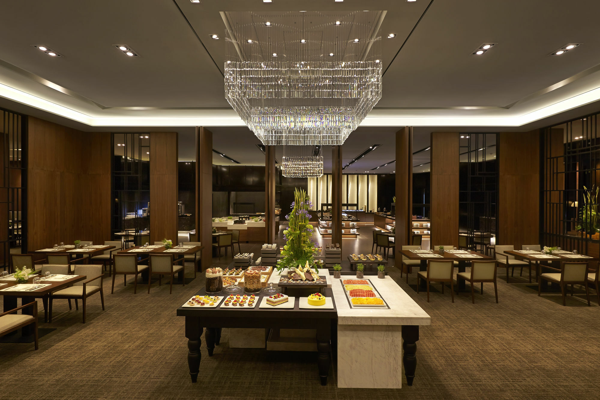 Haeundae Grand Hotel Пусан Ресторант снимка The restaurant